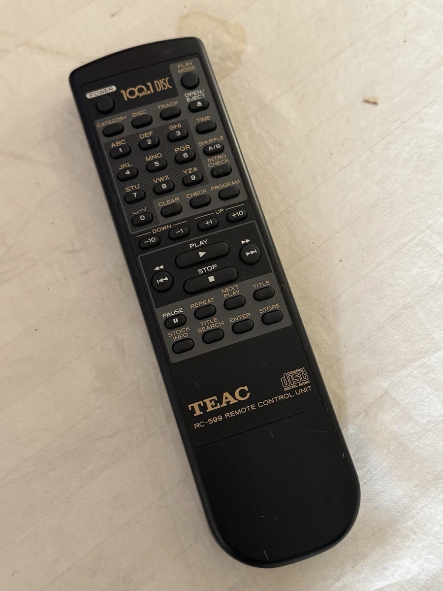 TEAC TV, Video and Home Audio Remote Controls for sale - eBay