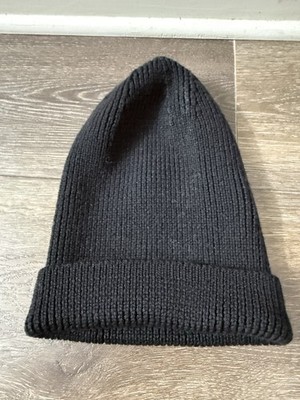 Vintage Y2K Black Y-3 Yohji Yamamoto x Adidas Knit Beanie One size