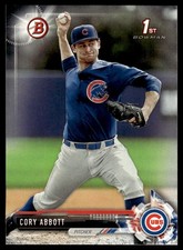2017 Bowman Draft Cory Abbott Chicago Cubs #BD-43