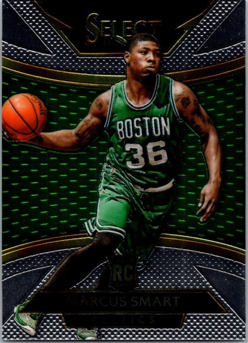 2014-15 MARCUS SMART PANINI SELECT NBA #298 COURTSIDE ROOKIE RC BOSTON CELTICS