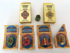 Vintage 1973 Lot of 5 Spiritual Sky Incense Burners