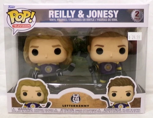 Funko Pop! Television Letterkenny 2-Pack Reilly & Jonesy Vinyl Figures