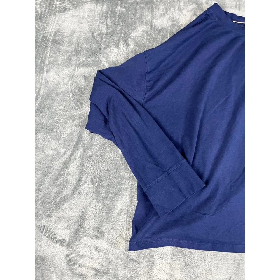 U.S. Polo Assn. Women's Navy Blue Long Sleeve Casual Top Size 1X - Image 4 of 4