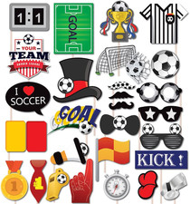 Foto Requisiten Fu&szlig;ball Fotorequisiten Selfie Requisiten Fu&szlig;ball Fans Photo Boot