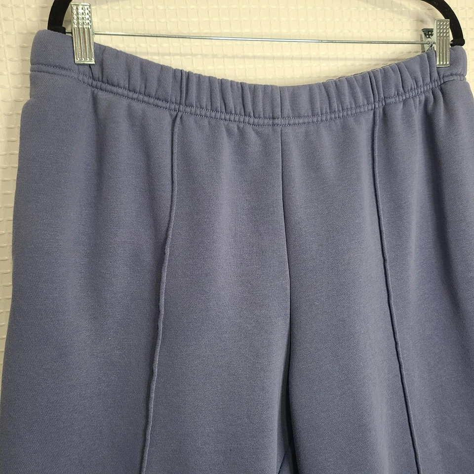 Pantalones para correr Skechers para mujer XL azul claro suave elástico cintura logotipo bolsillos Foto 2 de 4