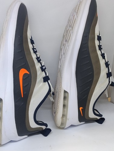 Nike Air Max Axis White Obsidian Orange Sneakers Mens Size 12 AA2146-108 - Picture 11 of 24