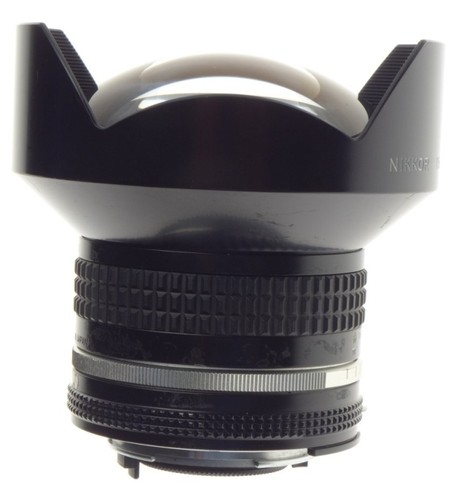 USED NIKKOR 15mm 1:3.5 ULTRA WIDE ANGLE NIKON LENS F=15mm 3.5/15 CAPS FILTER - Picture 9 of 12