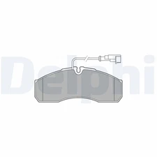 Delphi LP3574 brake pad set, disc brake for Nissan, Renault trucks