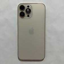 Original Back Glass Housing Cover Frame Replacement For iPhone 13 Pro Max Gold