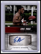 2012 SAGE HIT #A112 Eric Page Autographs