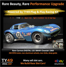 Rare Carrera DIGITAL 132 30649 Bill Thomas Cheetah 1964  TY49 Performance kit 