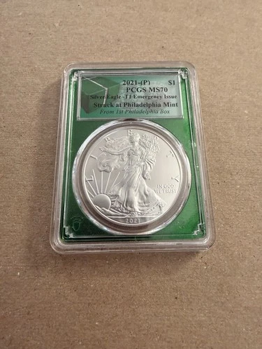 2021-P MS70 T1 Emergency Issue 1st Philadelphia Box
