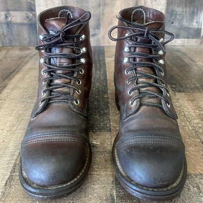 Red Wing 8111 Iron Ranger Work Boots Mens 4.5 D | eBay