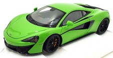 Autoart 1/18 Scale 76042 - McLaren 570S - Mantis Green/Black Wheels