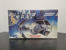 MPC Star Wars Authentic Vader Tie Fighter Model Kit 1977 NIB SEALED (Box Damage)