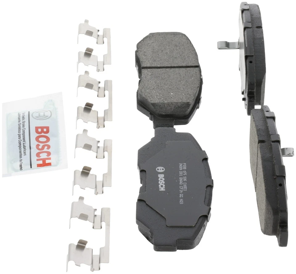 Bosch QuietCast Ceramic Brake Pad and Rotor Kit For 2003-2011 Honda Element Foto 4 de 4