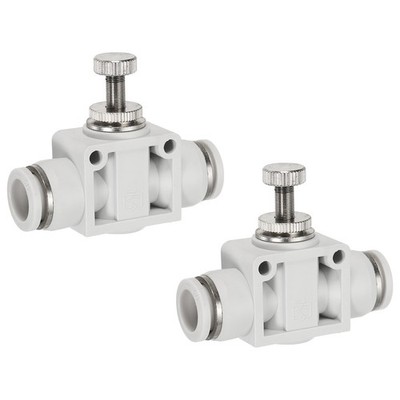2 Stück für Luftregelventil 1/2'' Schnellkupplung weiß
