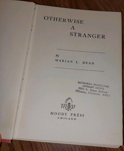 "Sonst a Stranger" von Marian L. Dean - Bild 5 von 7