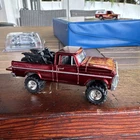 Hot Wheels Texas Drive ‘Em - Red - NEAR MINT - Vintage Ford F-250 Real Riders