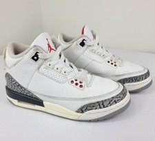 Nike Air Jordan 3 Retro GS White Cement Reimagined Boys 4.5Y Sneakers DM0967-100