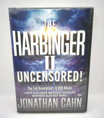 The Harbinger II Uncensored! The Full Revelation Jonathan Cahn (DVD, 8-Disc) NEW