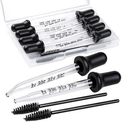 Glass Eye Dropper with Measurement, 1ml Pipette Dropper for Essential Oils+