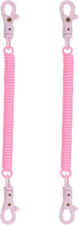 Retractable Coil Springs Keychain Anti-Lost