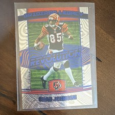 2025 Panini Revolution Gridiron Legacy Storm Chad Johnson Bengals #19 Serial /15