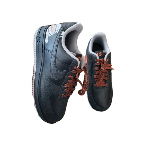 Nike AF1 Low Detroit Away 313 Freizeitschuhe Herren Größe 7 schwarz neu CD7789-001 - Bild 1 von 11
