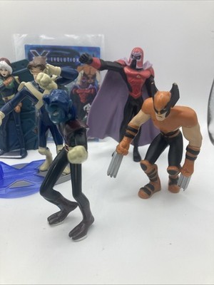 Vintage 2001 Burger King X-Men Evolution Figures Marvel Comics