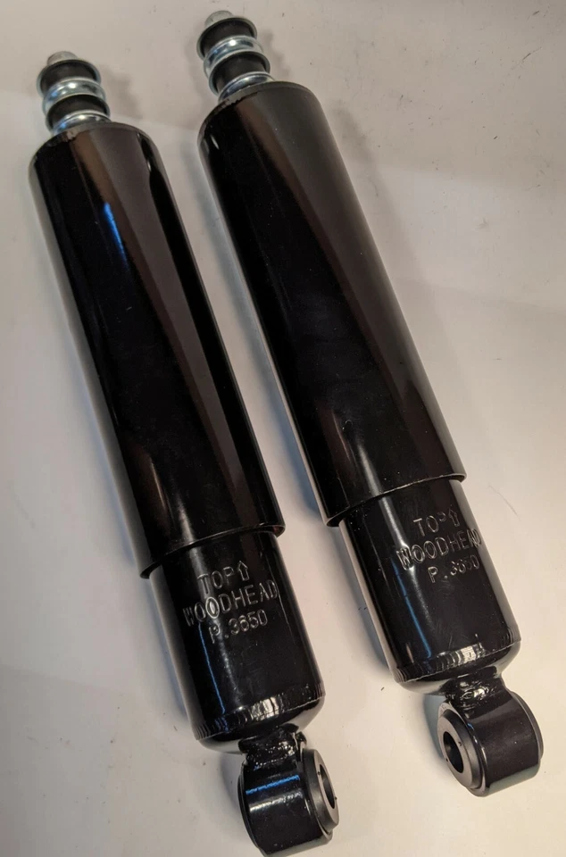 Par de amortiguadores traseros Jaguar XK140 XK150 MK1 MKVIII MKIV MK8 MK9 C16558 Foto 4 de 4