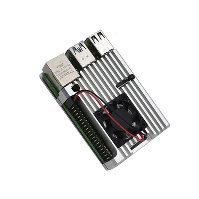 Armor Gehäuse mit Lüfter für Raspberry Pi 4 - verschiedene Farben - Bild 2 von 4