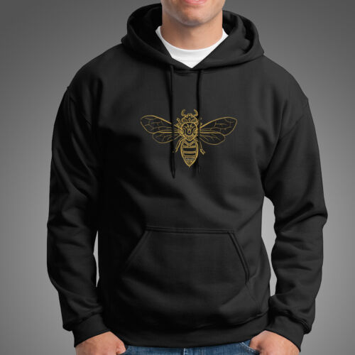 Best New Rare 2024 Mandala Bees Logo Classic Man Pullover Hoodie Size S-3XL - Afbeelding 1 van 2