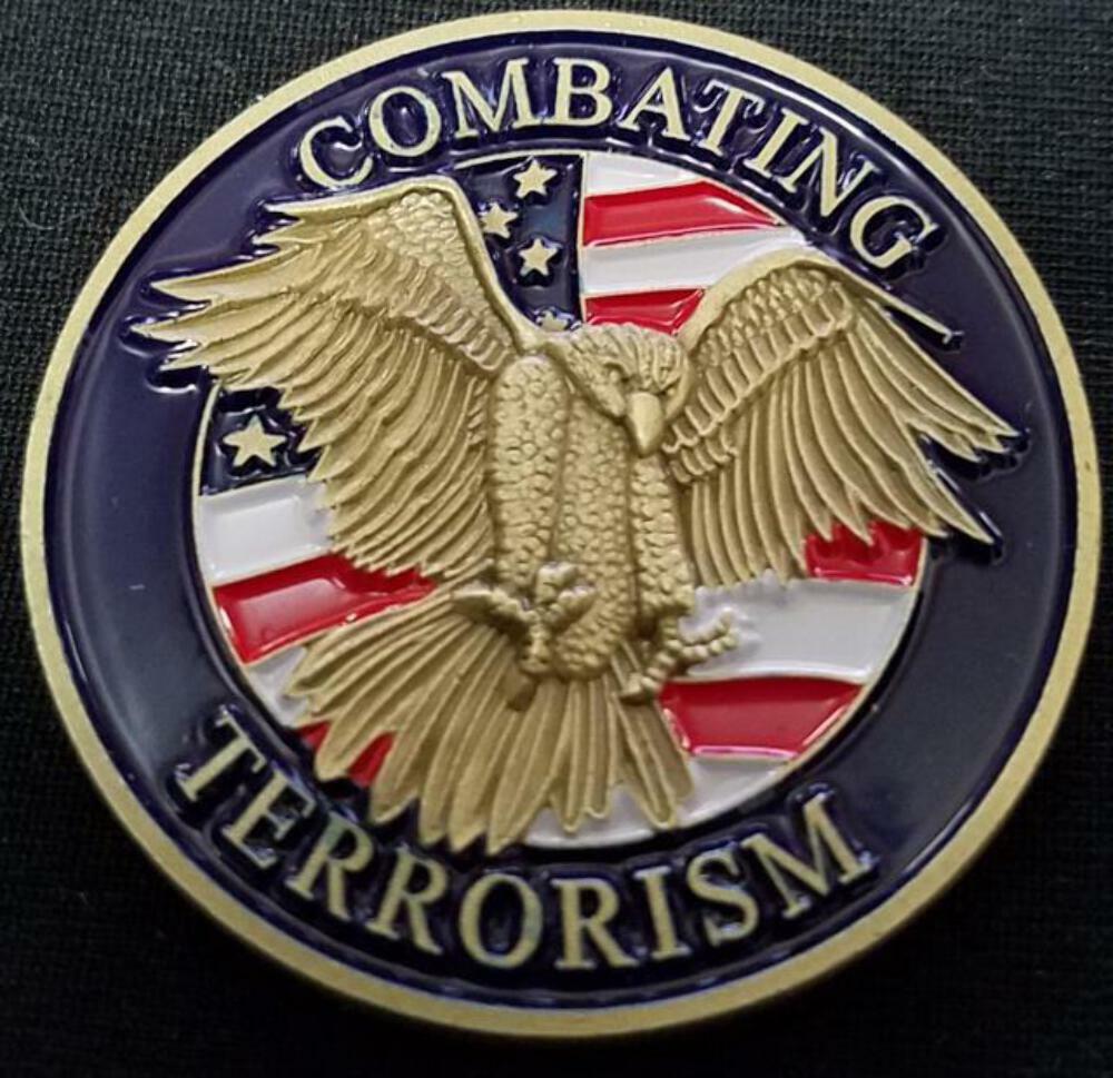 Rare Department of Defense Combating Terrorism challenge coin