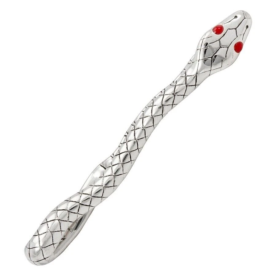 MontBlanc Snake Serpent Collection 925 Sterling Silver Tie Bar Clip MB £495 - Image 3 of 4