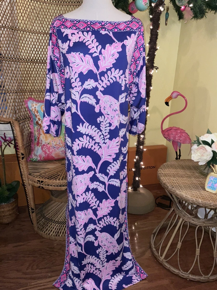 Lilly Pulitzer NWT Silva Maxi Dress What The Shell 228 Size 4 eBay
