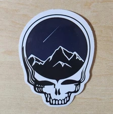 Grateful Dead Stealie Rocky Mountains Shooting Star Steal Your Face SYF Stickers