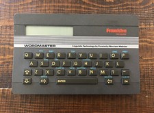 Vintage 1988 Wordmaster WM-1000 Franklin Computer Linguistic Technology Works