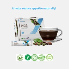 Fuxion Café Fit Coffee for Appetite & Fat Metabolism Supports Weight - 28 Sticks