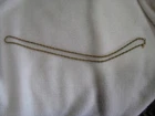 28" Tag Miriam Haskell 1975? Patent 3427691 Gold Tone Twist Rope Chain Necklace
