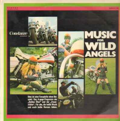 LP Toni Tornado, The Petards, The Shotguns,.. Music for Wild Angels Europa