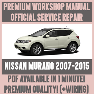 2015 nissan murano repair manual