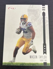 Mason Taylor - 2025 Sage High Series - Black - #178 - N.Y. Jets - LSU
