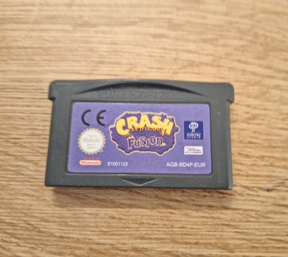 Crash Bandicoot Fusion GBA Game Boy Advance Pal EUR/FRA FONCTIONNE PARFAITEMENT 
