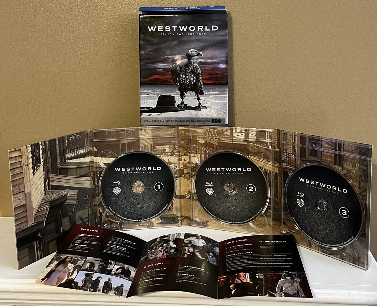 Westworld (Season 2: The Door) 2018 3-Disc Blu-ray Set