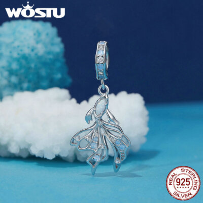 GNOCE Cactus Flower Sterling Silver Charm – Dangle Pendant For Bracelets & Necklaces, Gift For Women - View #3
