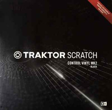 NO ARTIST - Traktor Scratch Control Vinyl Mk 2 Black EP (12") (VG-/EX-)