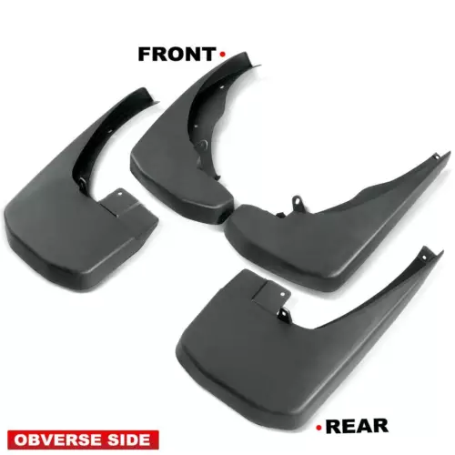 4 piezas guardabarros delanteros traseros contra salpicaduras para camioneta Nissan Frontier 2005-2015 - Imagen 2 de 9