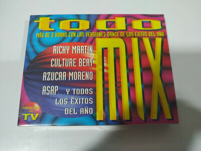 Todo Mix Ricky Martin Asap Apollo 440 - 2 X New Cassette Tape