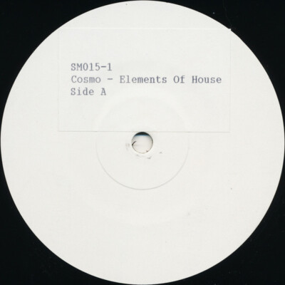 Cosmo - Elements Of House (12'', W/Lbl) (Very Good Plus (VG+)) - 3139537969